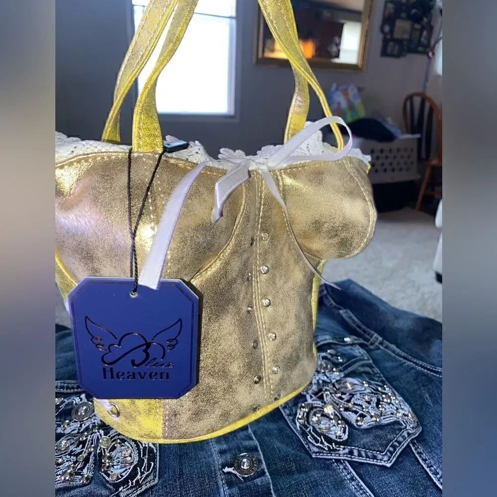 Iridescent Corset Handbag - Picture 4 of 4